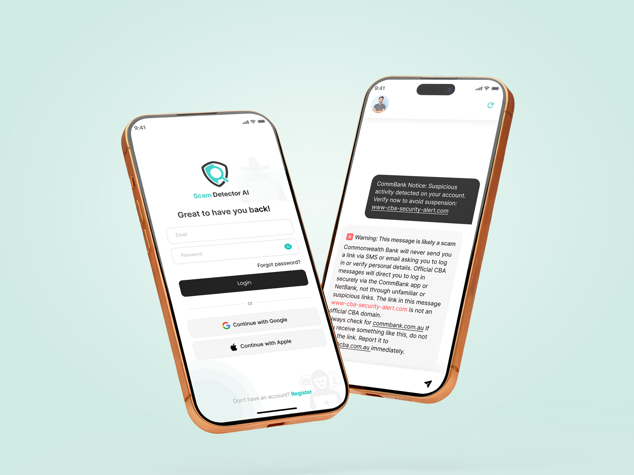 Scam Detector AI Showcase 3