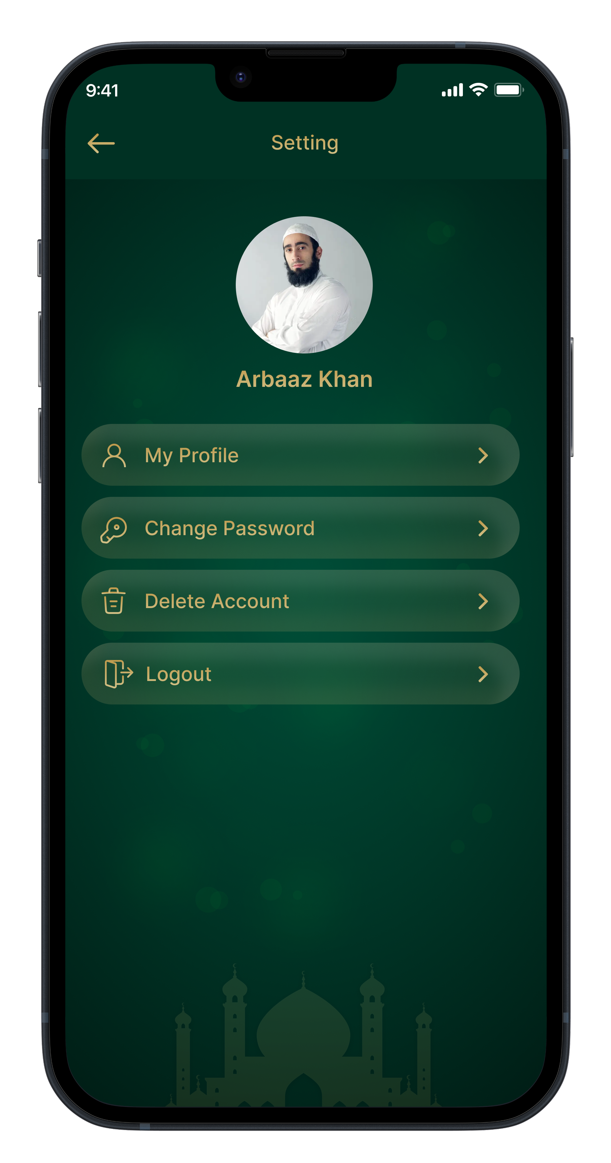 Feature screen content