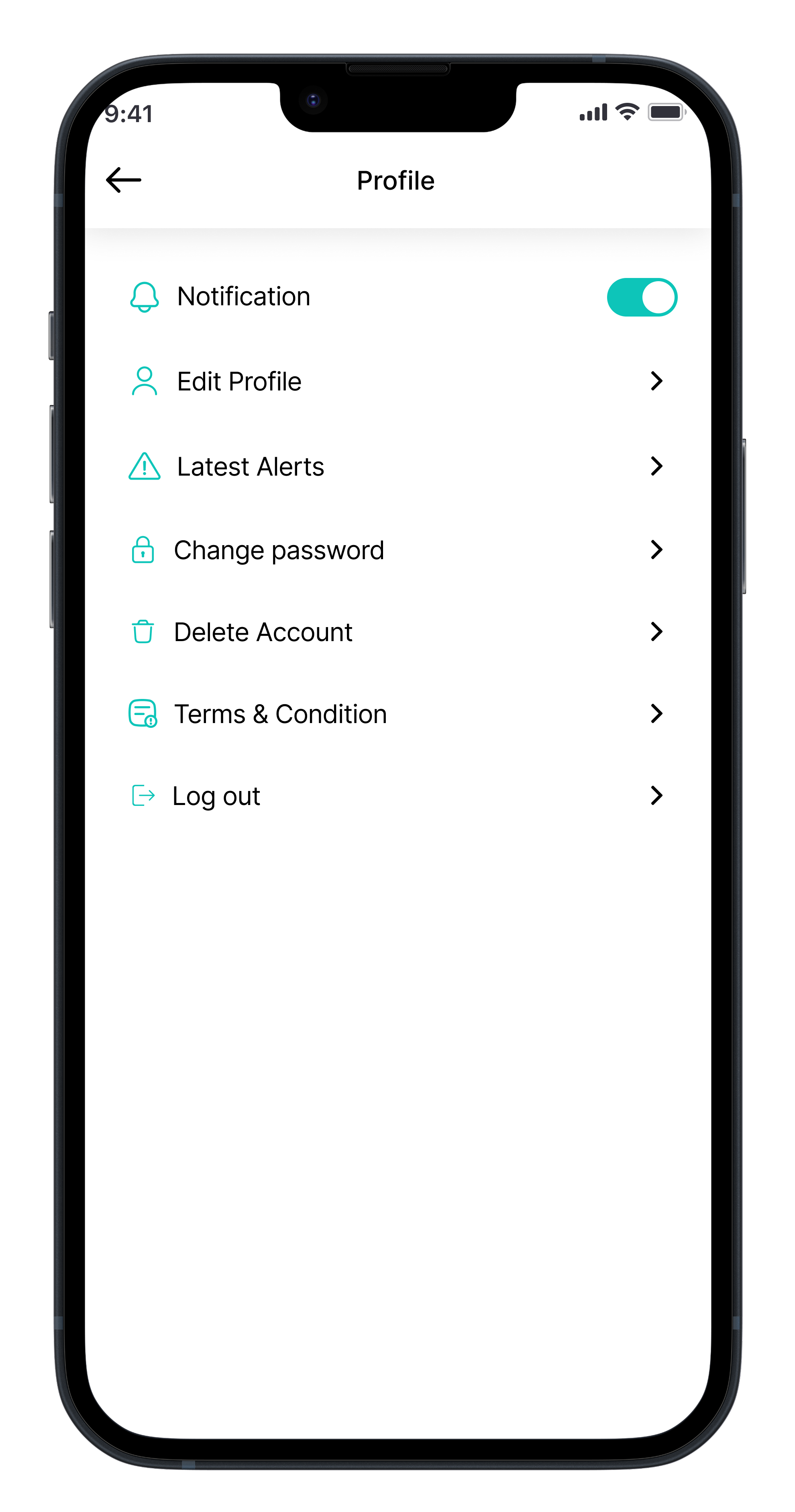 Feature screen content