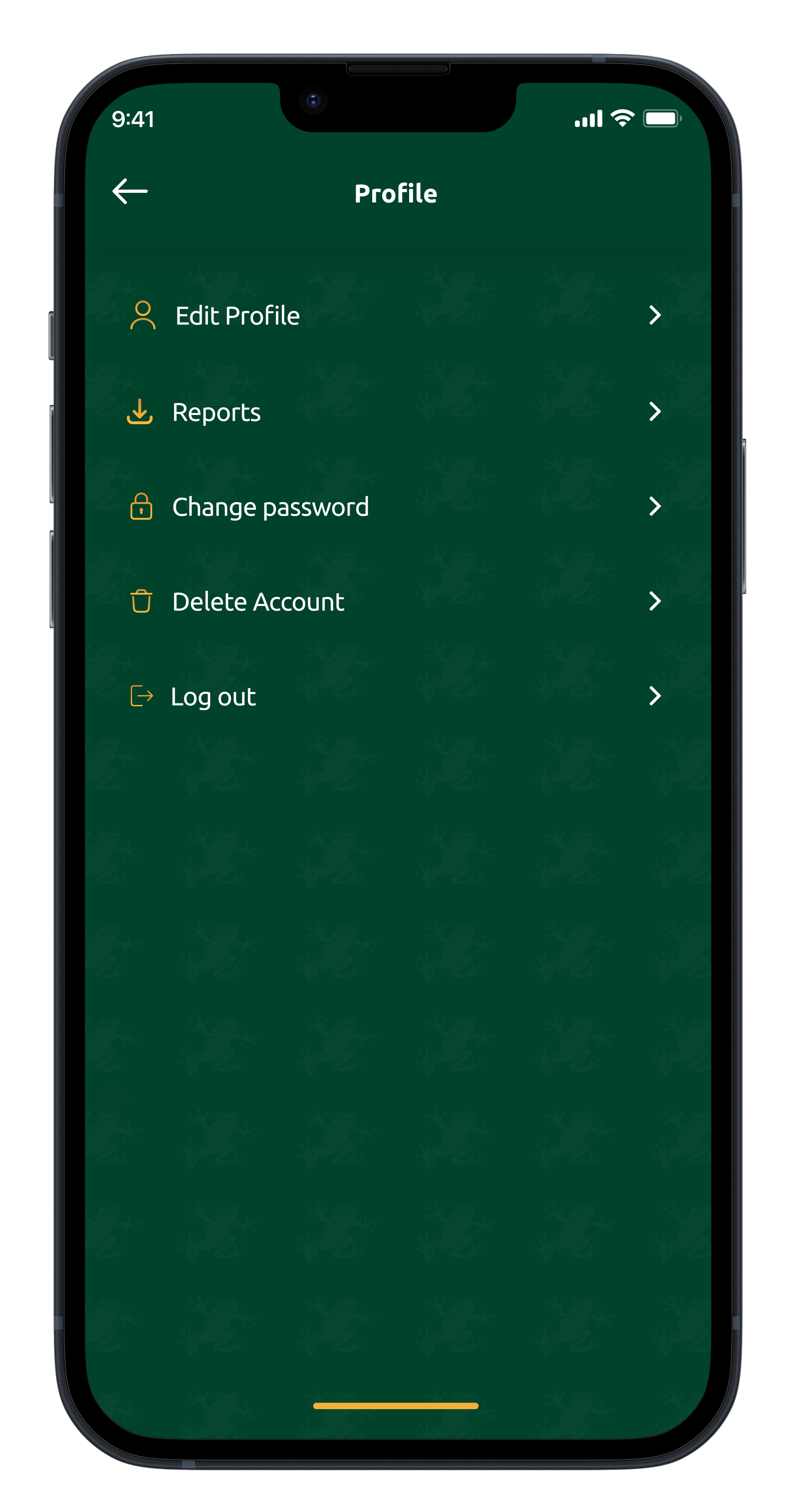 Feature screen content
